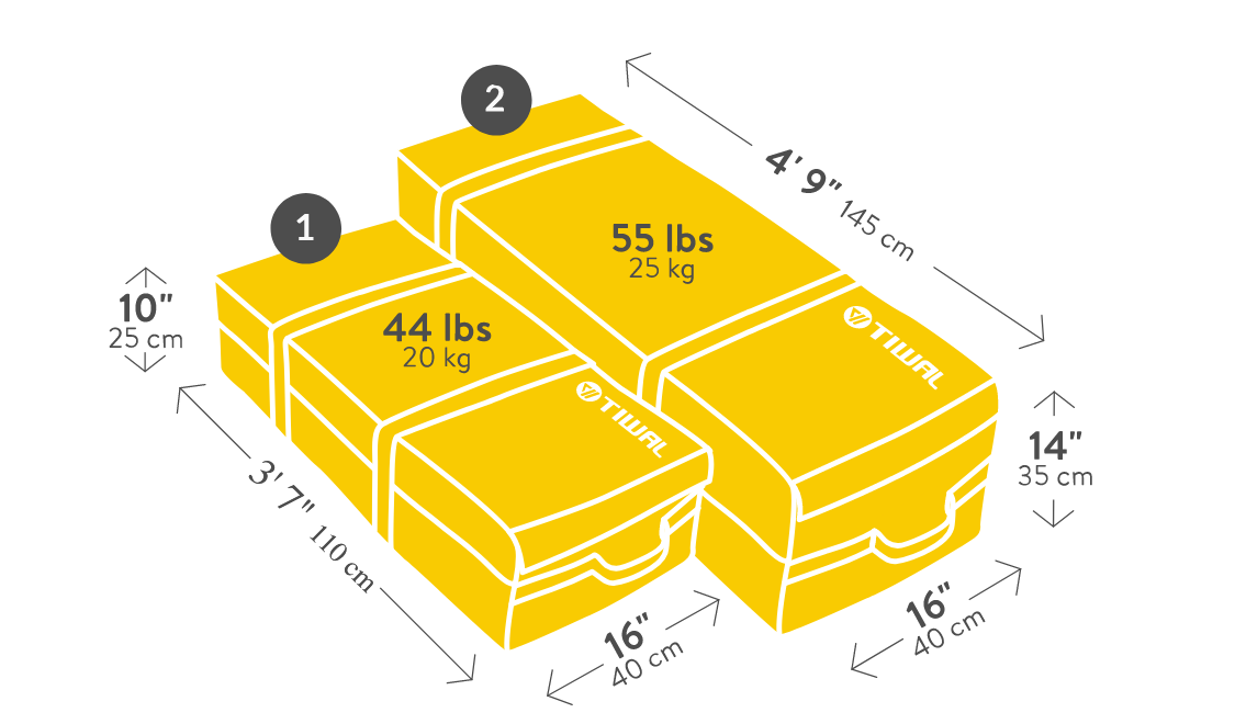 Tiwal 2 Sailing Dinghy