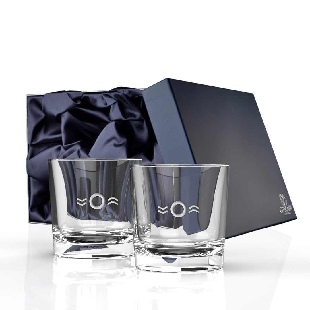 Oyster Glencairn Whiskey Tumblers