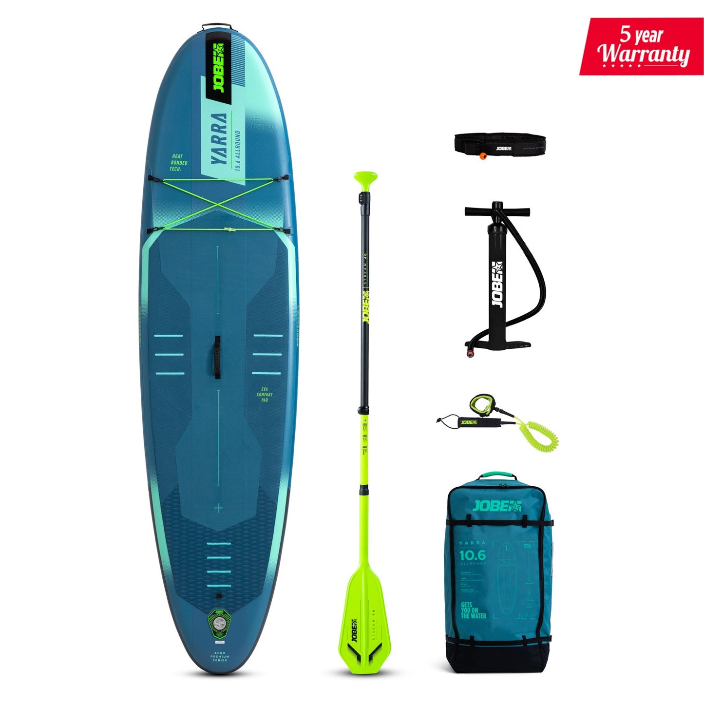Jobe Aero Yarra 10.6 Paddleboard Package