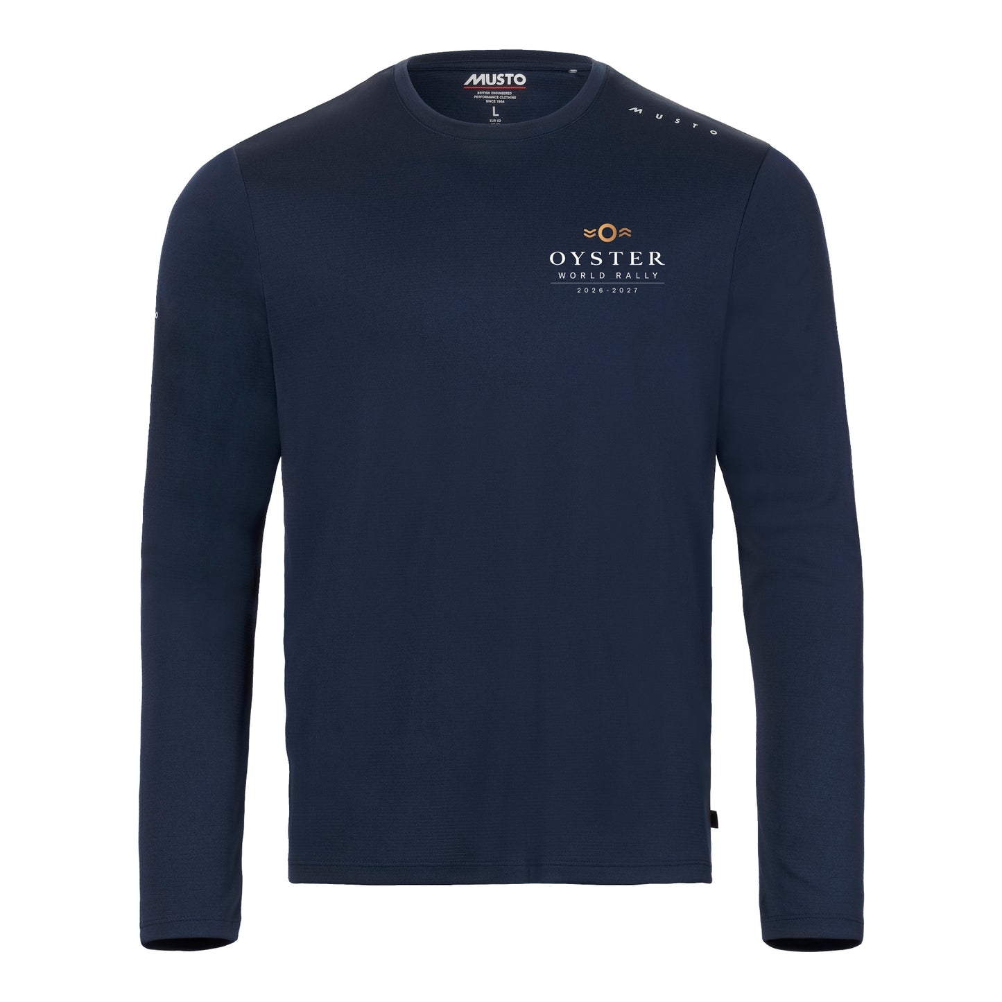 Musto Men Evo Crew Sunblock LS T-shirt